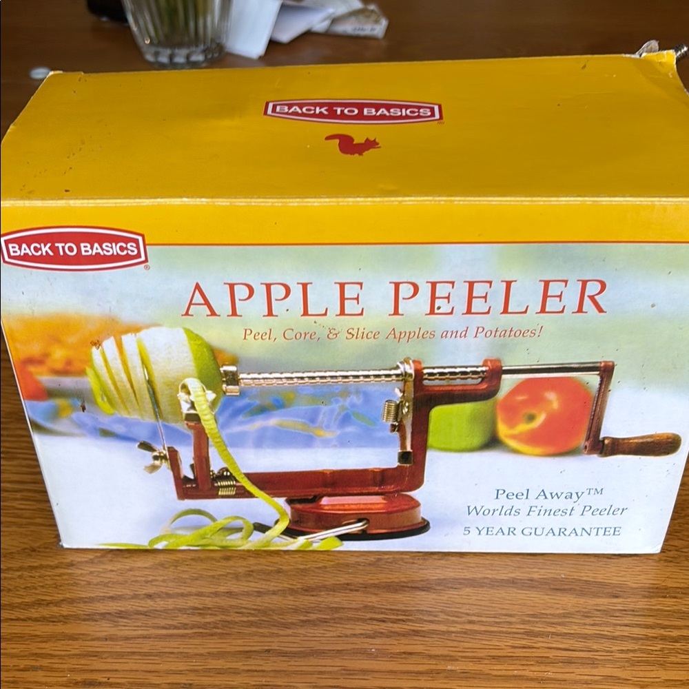 Red Apple Peeler